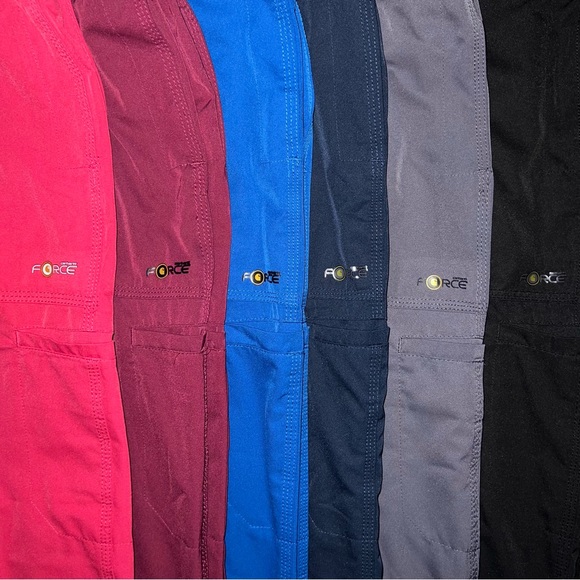 Carhartt Pants - 6 PAIR OF CARHARTT WOMEN'S FLAT FRONT STRAIGHT LEG SCRUB PANT originally$39/each